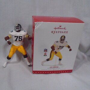 Joe Greene Pittsburgh Steelers Hallmark Keepsake Ornament 2015